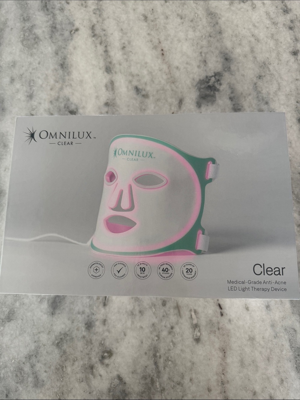 Omnibus Clear LED Light Therapy Mask
